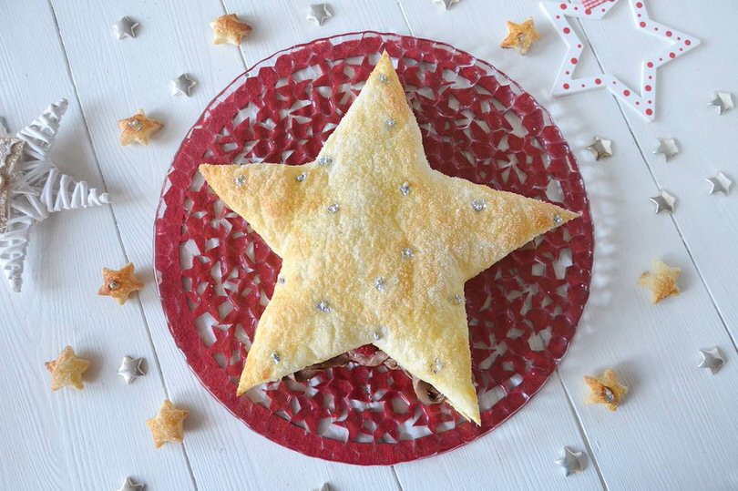 Stella di sfoglia al mascarpone