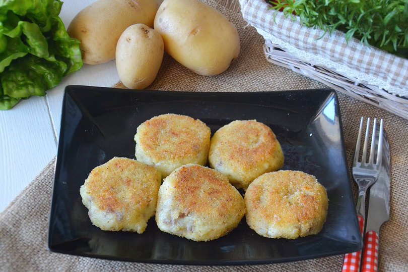 Crocchette di patate e carne