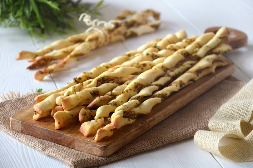 Grissini alle olive