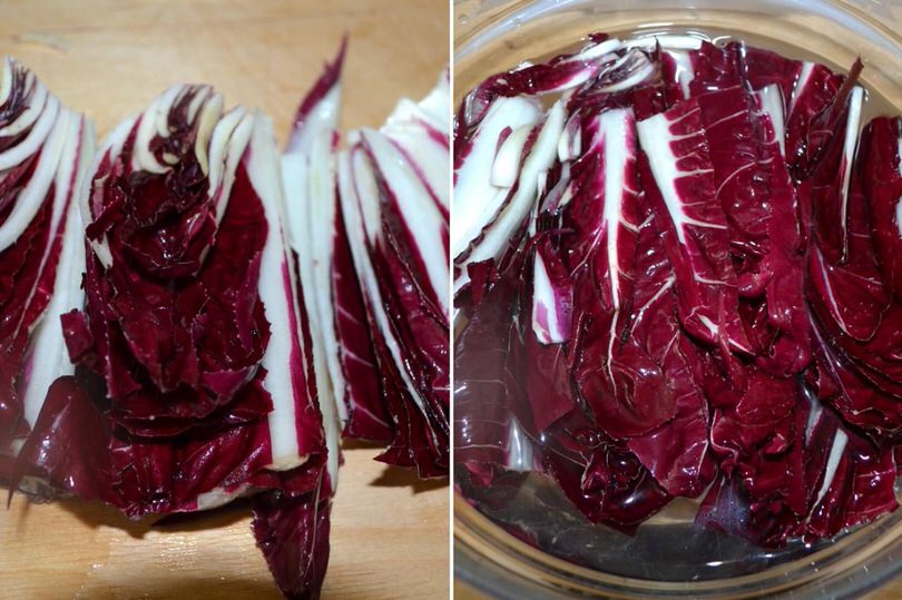 1 pulire radicchio
