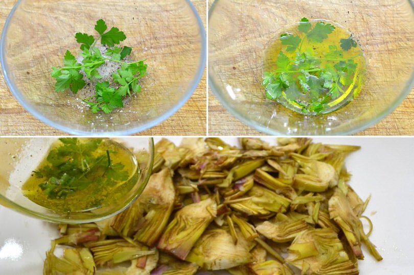 4 condire carciofi