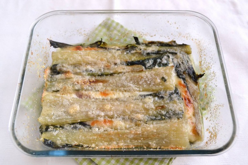 Parmigiana di coste di biete