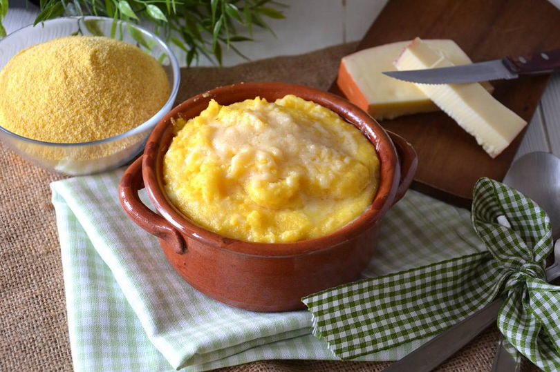 Polenta concia