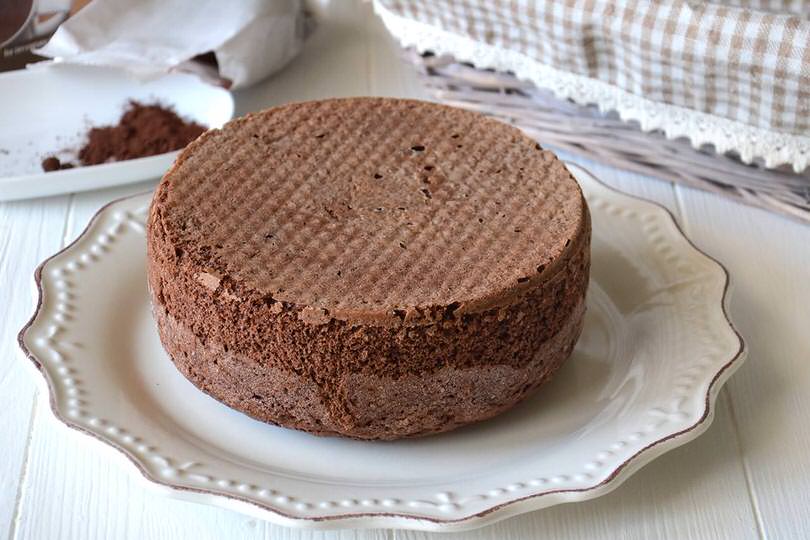 pan di spagna al cacao