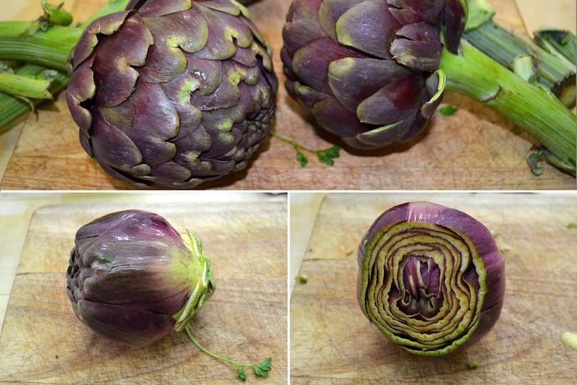 1 pulire carciofi