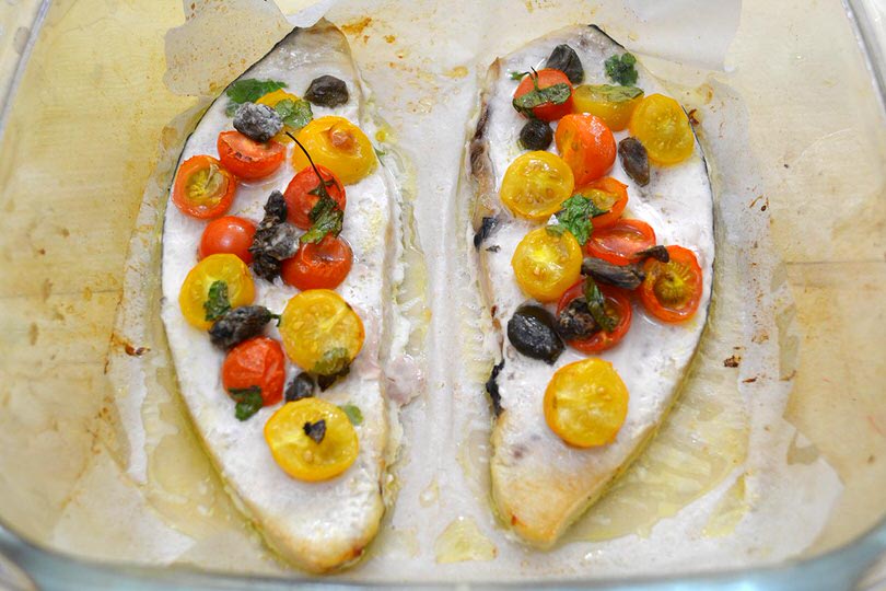 3 cuocere pesce spada