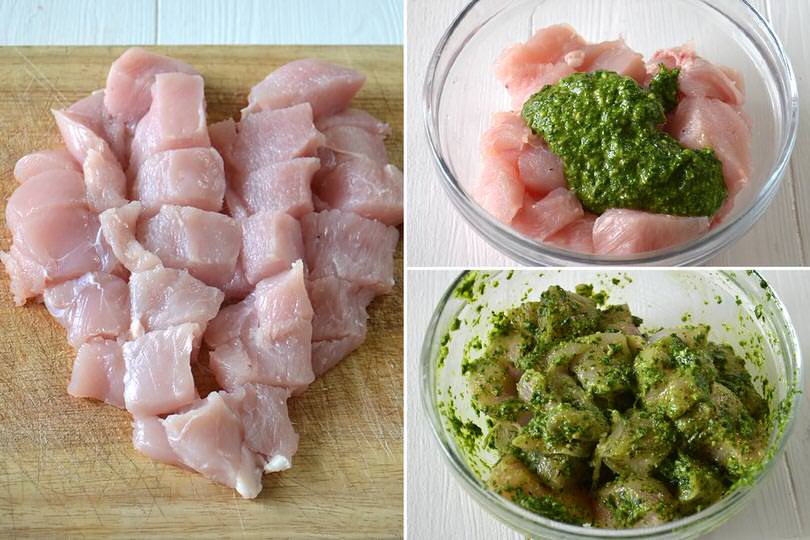 3 tgliare pollo
