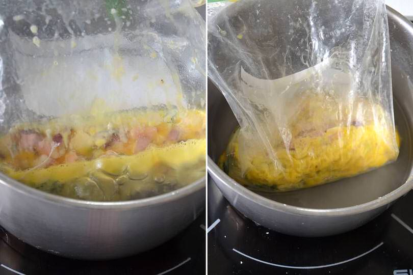 4 cuocere in acqua bollente