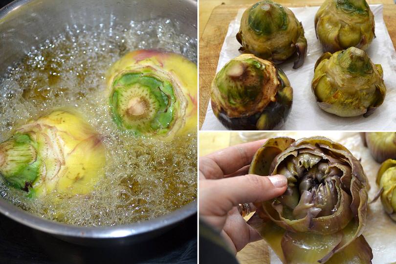 4 friggere carciofi