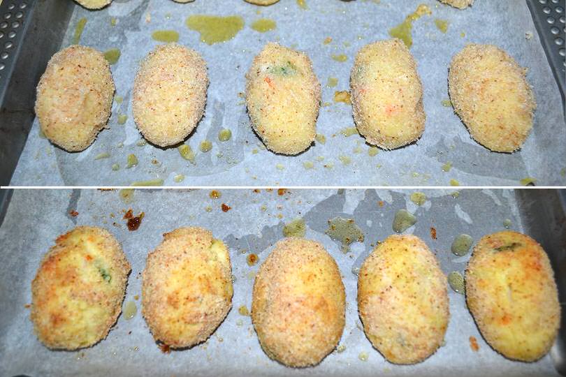 5 cuocere in forno