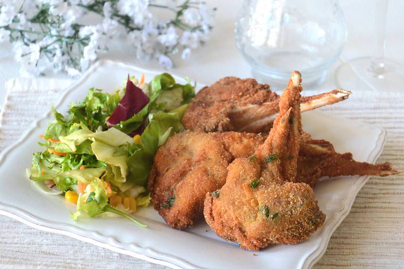 Costolette di agnello fritte