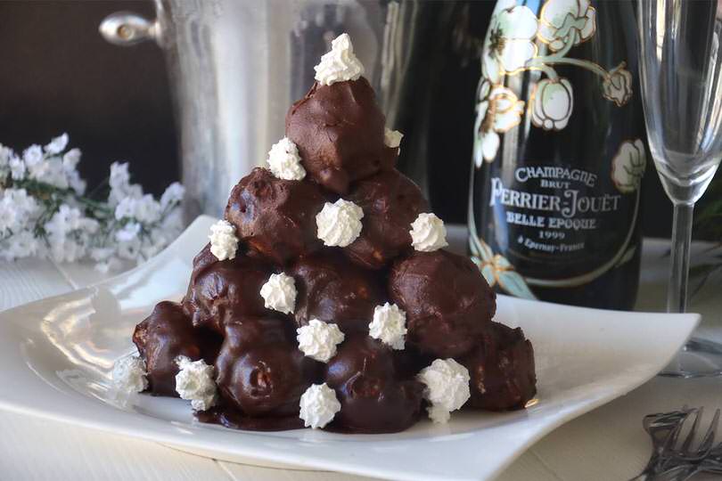 Profiteroles al cioccolato