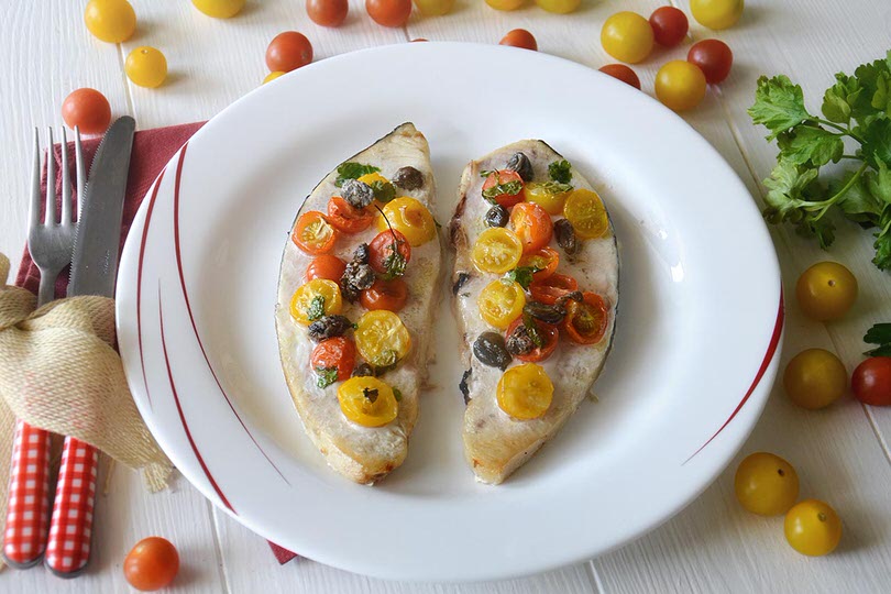 Pesce spada al forno