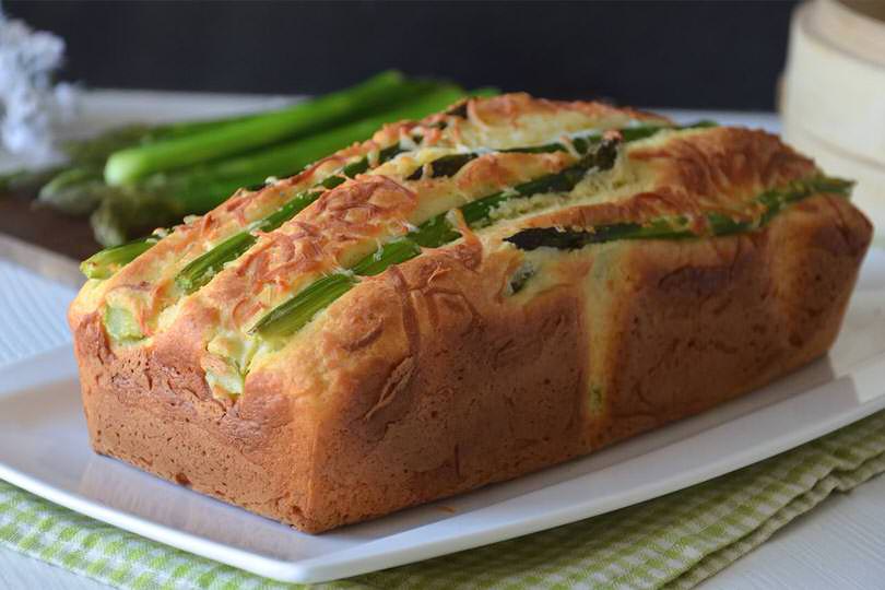 Plumcake agli asparagi