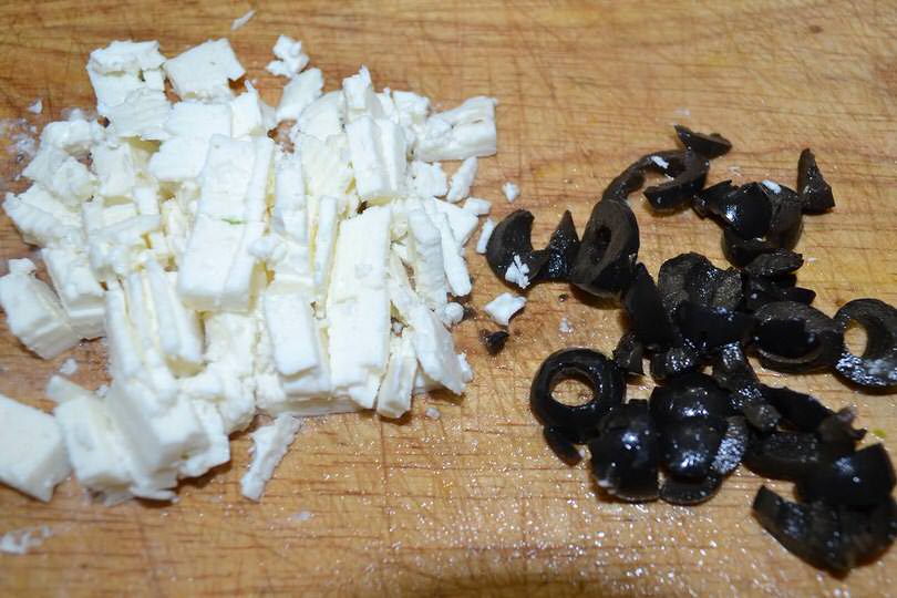 3 feta e olive