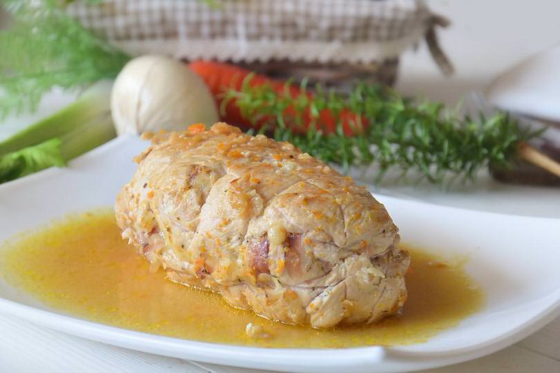 Arrotolato di pollo