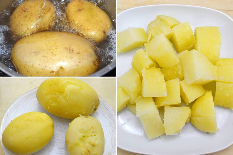 1 bollire patate