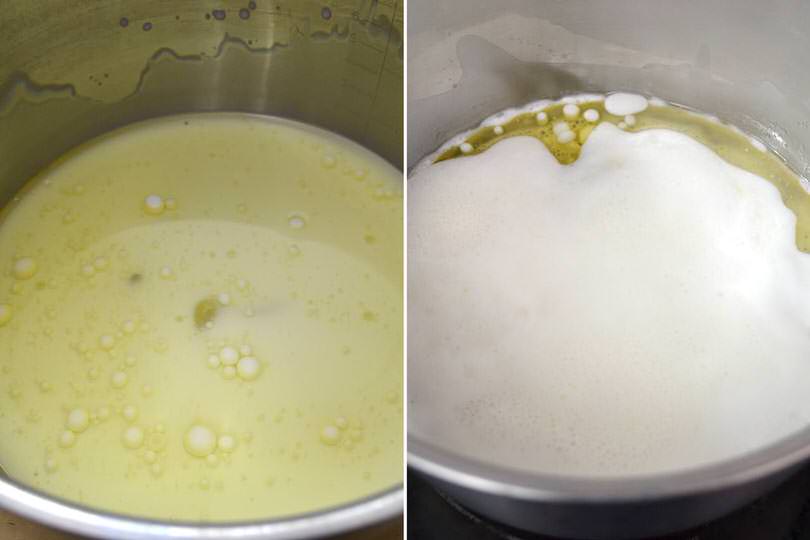 1 latte e olio