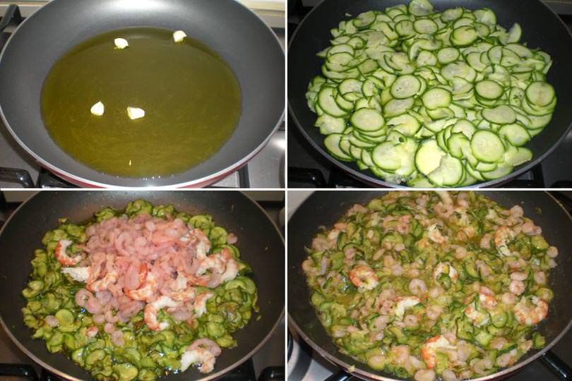 1 zucchine e gamberetti