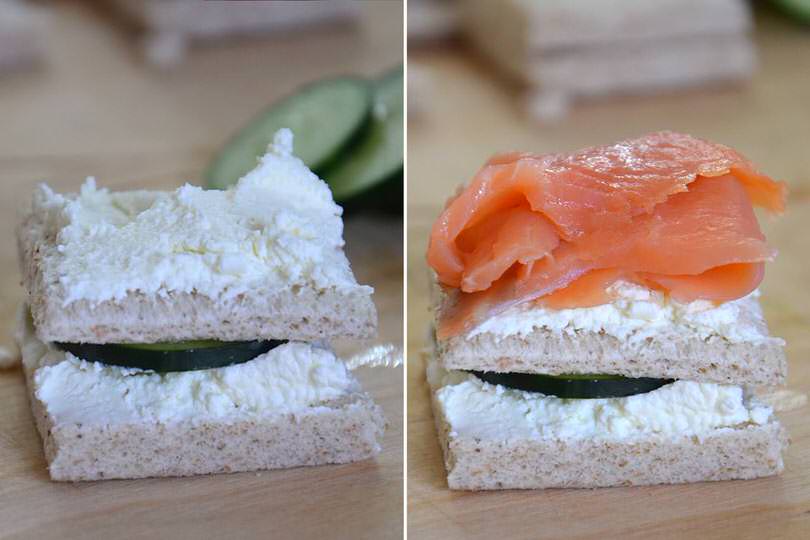 3 aggiungere salmone