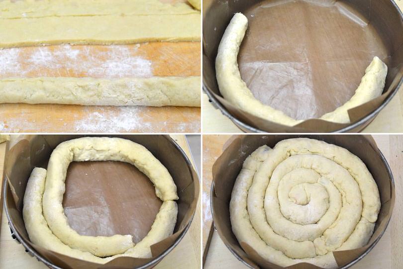 4 arrotolare pasta