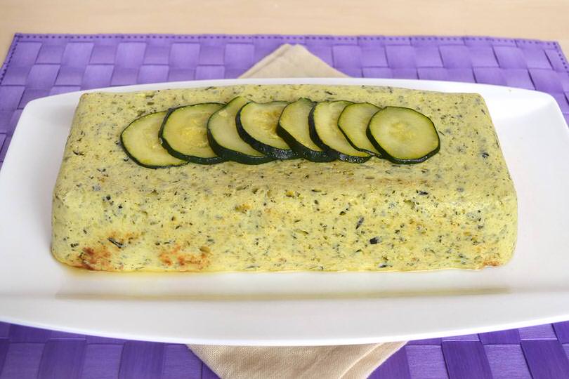 Sformato di zucchine ricotta
