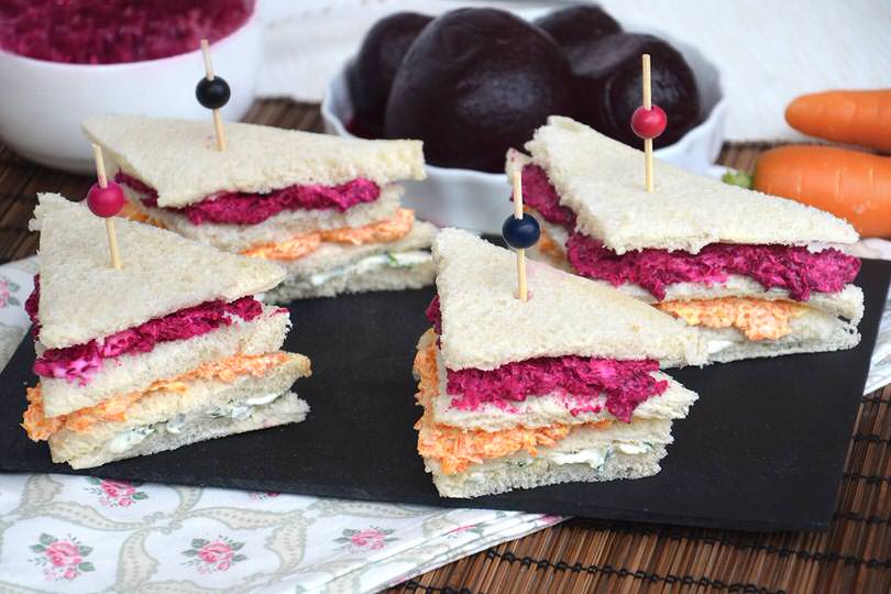 Tramezzino vegetariano