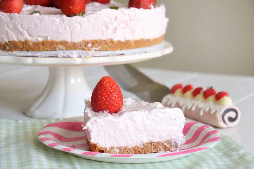 cheesecake alle fragole