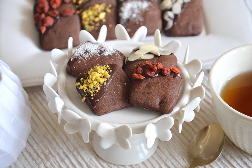 Frollini al cacao