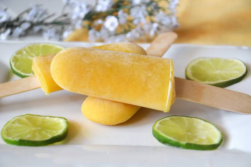 Ghiaccioli al mango