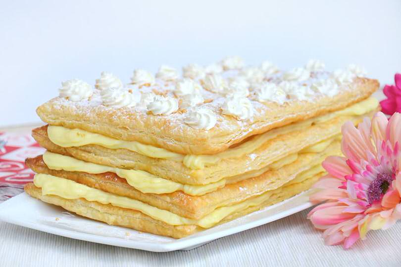 Millefoglie alla crema