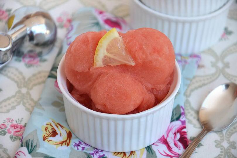 Sorbetto all'anguria