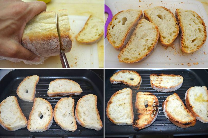 1 abbrustolire pane