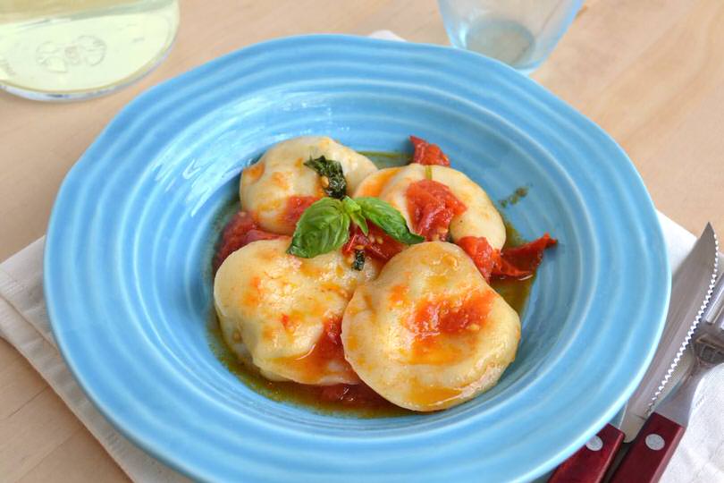 Ravioli capresi