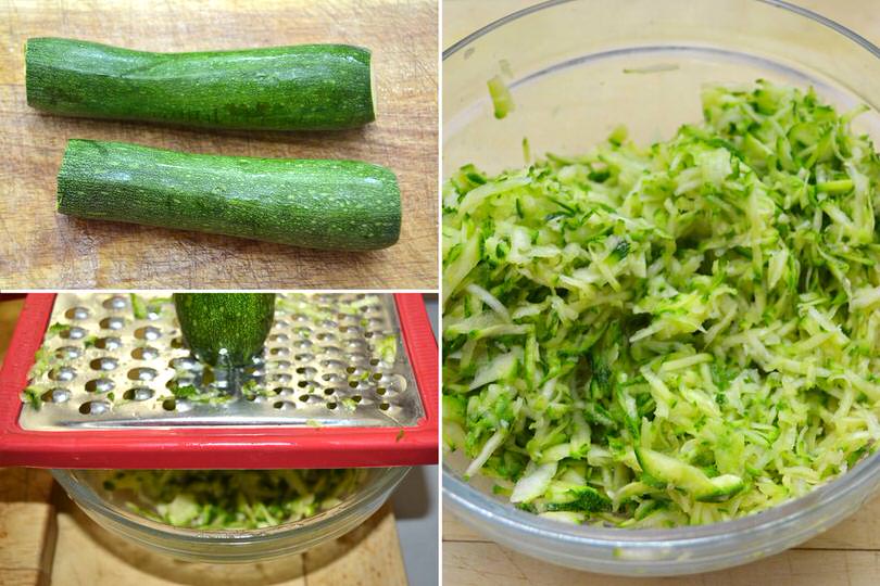 1 grattugiare zucchine