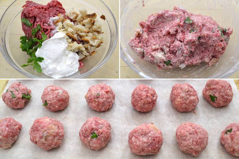 1 impasto polpette