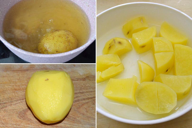 2 bollire patate