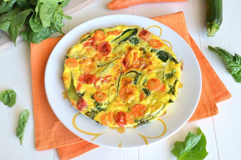 Frittata di verdure al forno