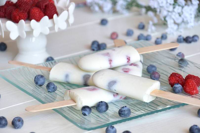 Ghiaccioli allo yogurt