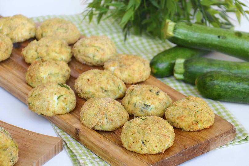 polpette di zucchine e ricotta