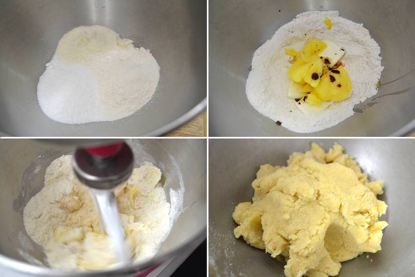 1 impastare ingredienti
