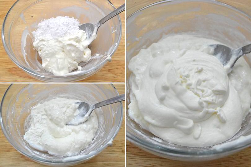 4 crema di ricotta