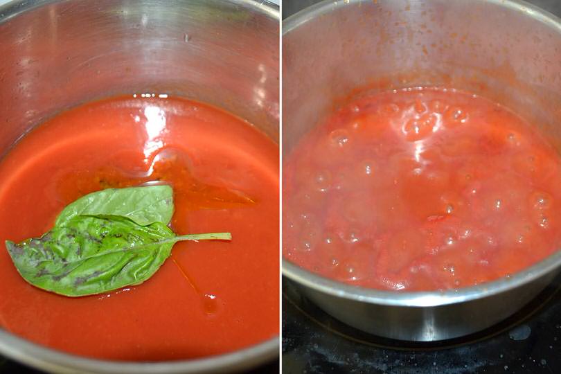 4 cuocere pomodoro
