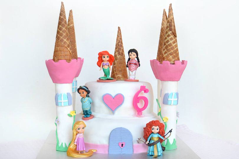 Torta castello delle principesse