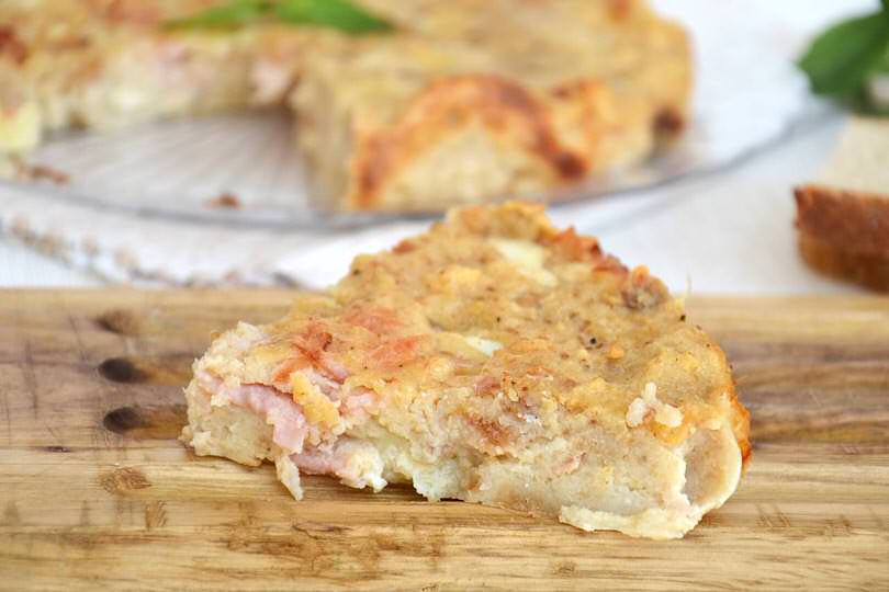Torta di pane salata