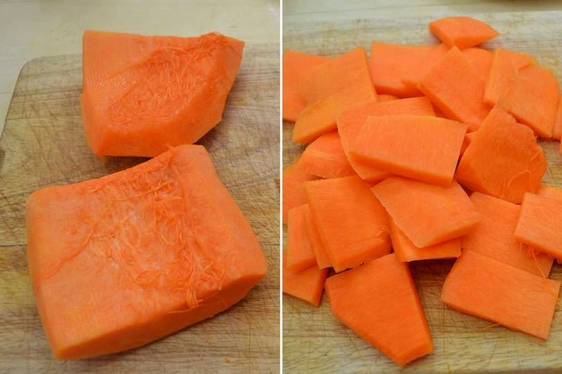 0 tagliare zucca