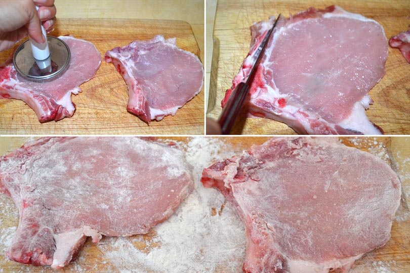 1 infarinare carne