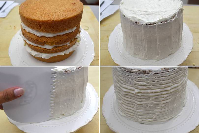 6 glassare torta