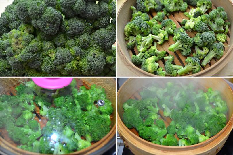 1 cuocere broccoli