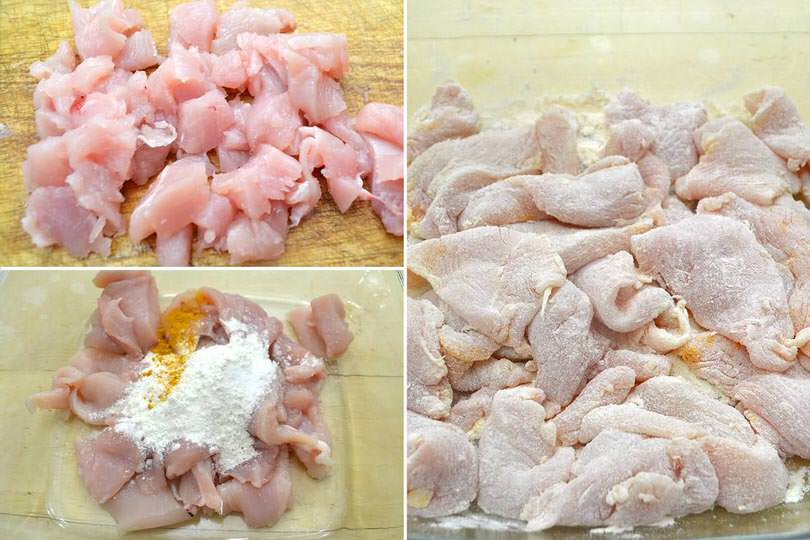 2 infarinare pollo